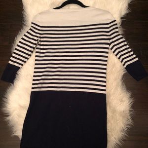 BCBG MaxAzria striped sweater tunic